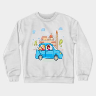 Car Ride Crewneck Sweatshirt